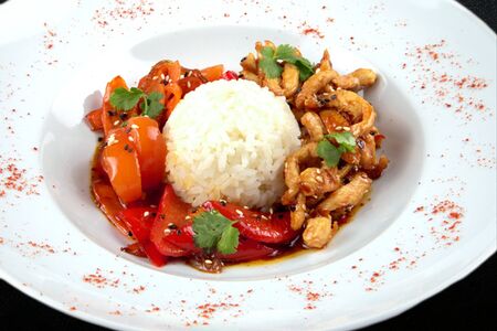 Курица в кисло-сладком соусе