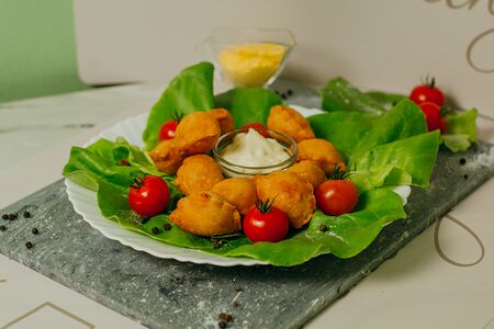 Чебуречки с курицей