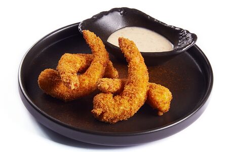 Креветки в панировке