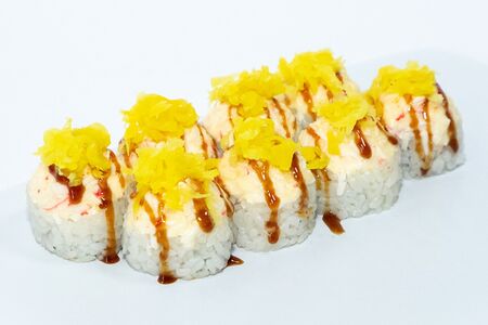 Запеченный ролл Такуан-краб