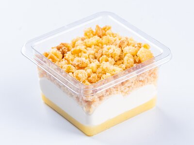 Не-чизкейк с лимоном