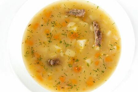 Суп гороховый с говядиной