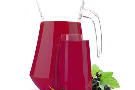 Морс из черной смородины большой