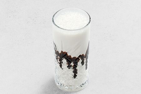 Молочный коктейль Банан-персик