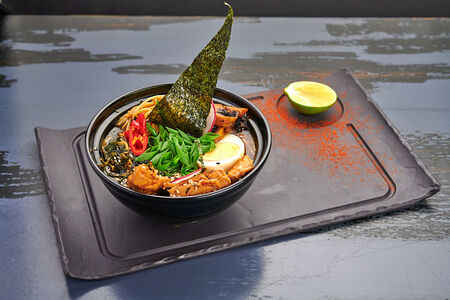 Рамен с курицей