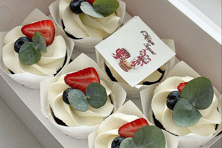 Капкейки с Новым Годом 