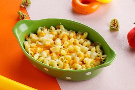 Детские макароны с сыром