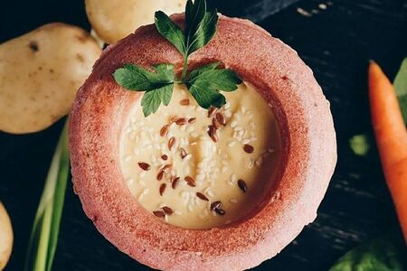 Крем-суп Тыквенный по-гавайски 