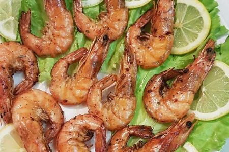 Креветки острые обжаренные 