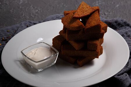 Чесночные гренки 