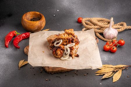 Шашлык из куриных бедер