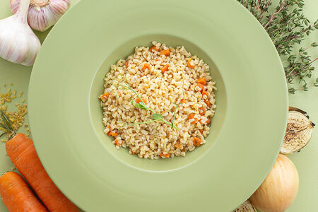 Булгур с овощами