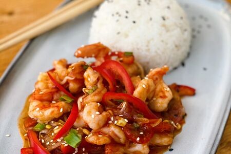 Креветки по-тайски