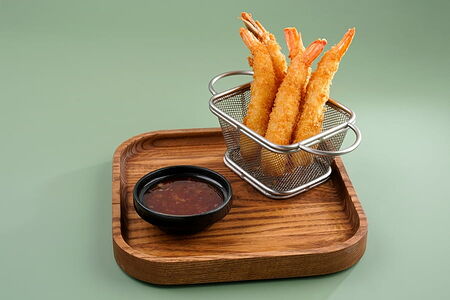 Креветки темпура