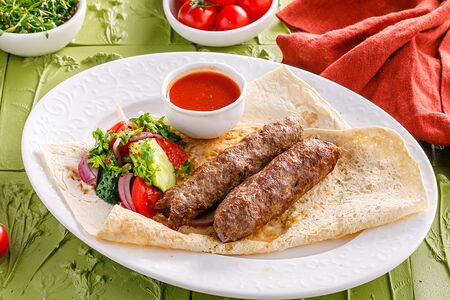 Люля-кебаб из баранины