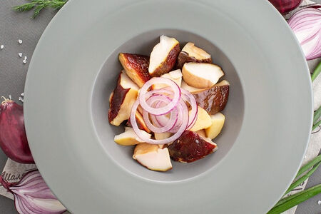 Грибы белые соленые