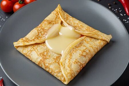 Блин со сгущенкой