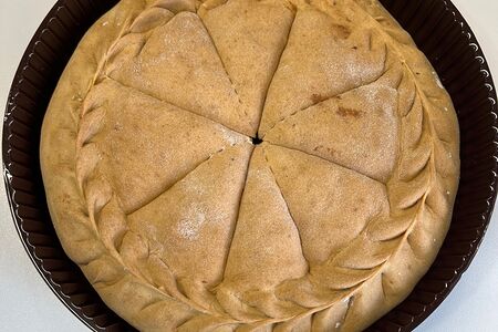 Пирог трехслойный Курага-чернослив-лимон