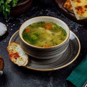 Суп куриный