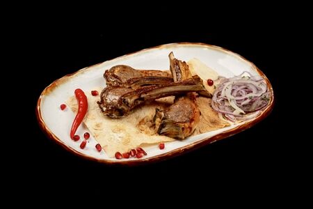 Шашлык из корейки ягненка