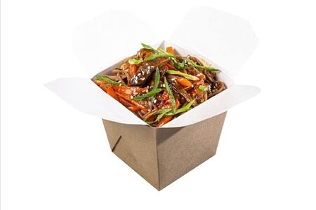 Соба с овощами в терияки-соусе