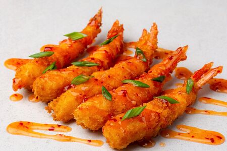 Креветки темпура 