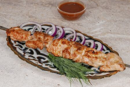 Куриный шашлык