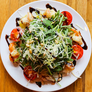 Салат Руккола с креветками