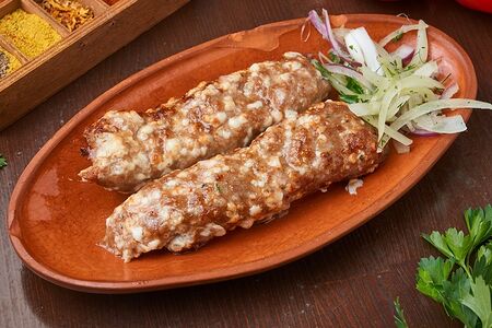 Люля-кебаб из курицы с сыром