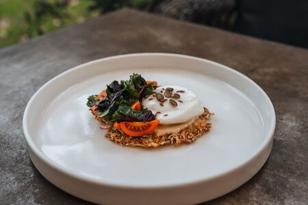 Драник с соусом тонато