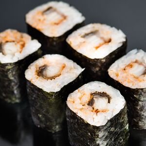 Острый ролл с угрем