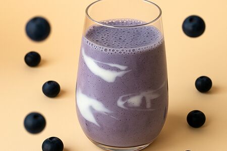Молочный коктейль Черничный коллаген