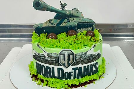 Торт Мир танков