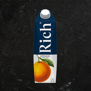 Сок Rich апельсин 1 л