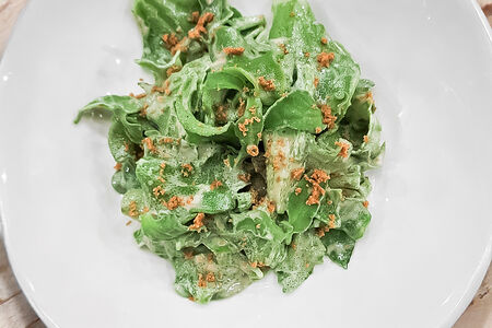 Салат с хрустальной травой