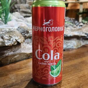 Напиток газированный Кола со вкусом Лайм и мята