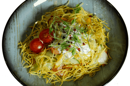 Сулейман с лососем и овощами 220гр