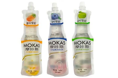 Напиток с кусочками желе Mokas Ассорти 