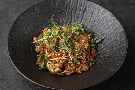 Тепаньяки с курицей