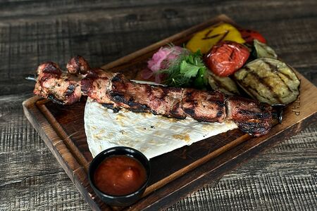 Шашлык из свиной шейки