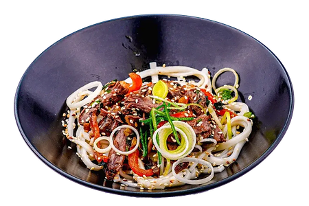 Удон с говядиной