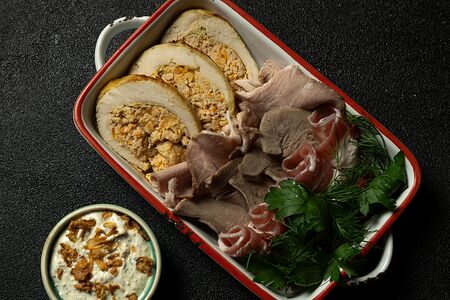 Мясная тарелка