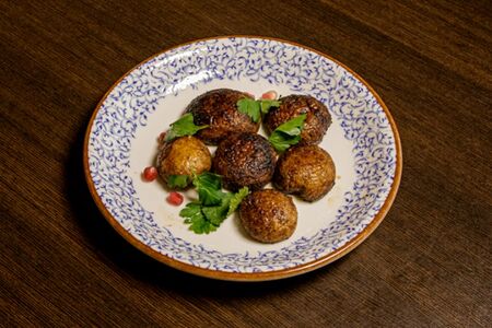 Грибы на углях