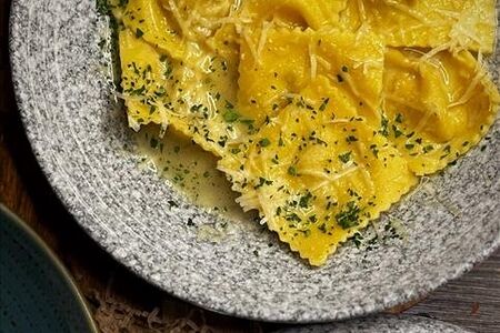 Равиоли с уткой