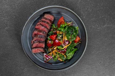 Салат Фланк стейк