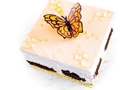 Торт Фруктово-йогуртовый (персик)