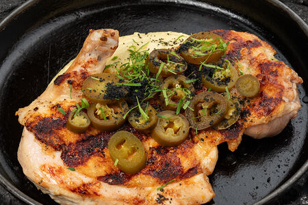 Цыпленок с картофельным пюре