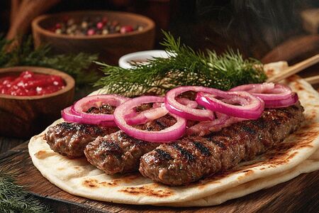 Люля-кебаб из ягненка