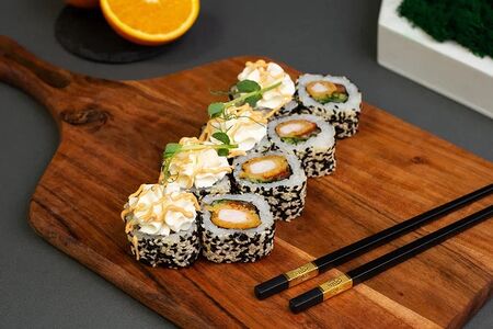 Креветка в кунжуте