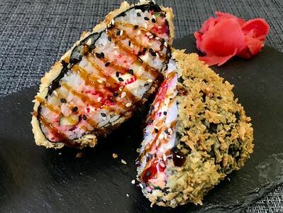 Суши-сэндвич с крабом